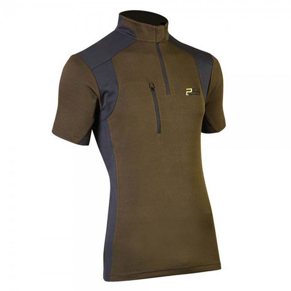 PSS X-treme Skin Kurzarm Funktionsshirt in Grün/Schwarz