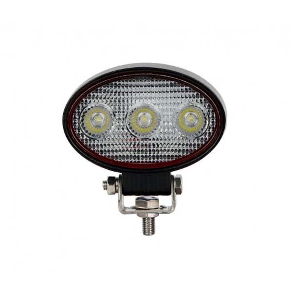 9 Watt LED Arbeitsscheinwerfer Oval 1