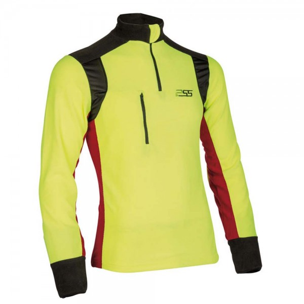 PSS X-treme Polar Fleeceshirt in Gelb/Rot 1