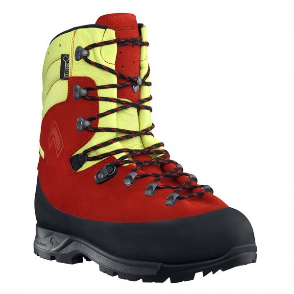 HAIX Protector Forest 2.1 GTX Schnittschutzstiefel in Rot/Gelb 1